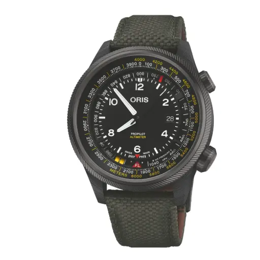 [01 793 7775 8764-Set] Oris Propilot Altimeter-Meter-Skala