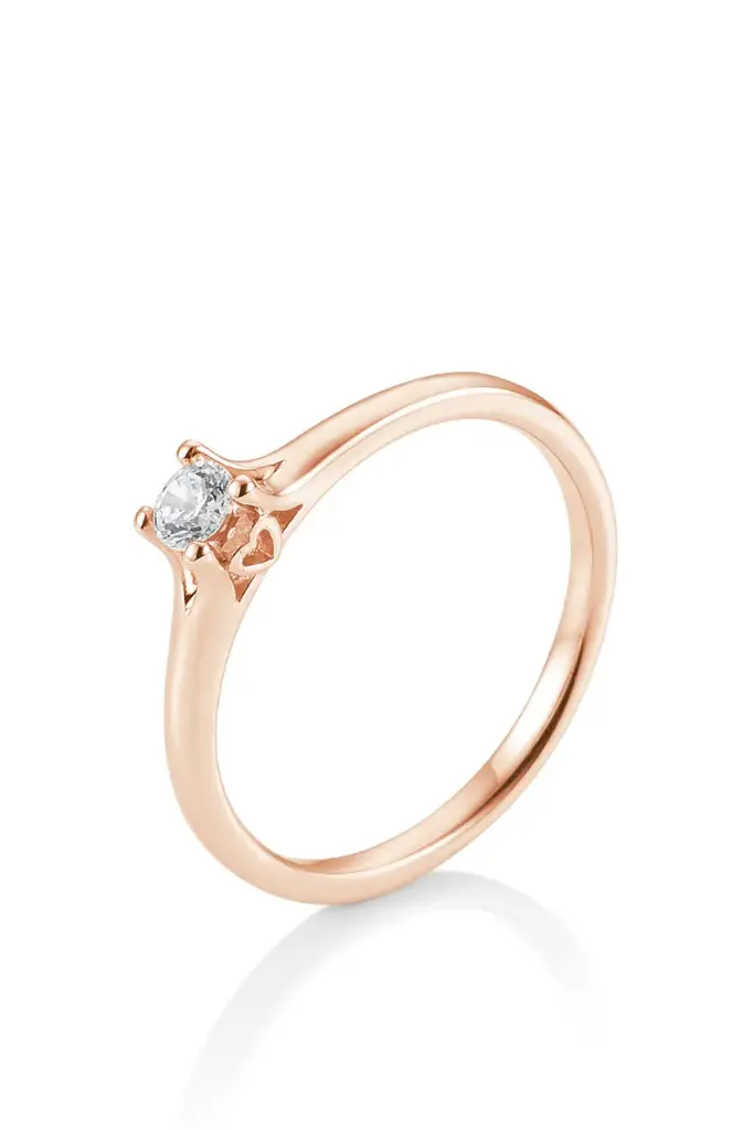 Verlobungsring Roségold