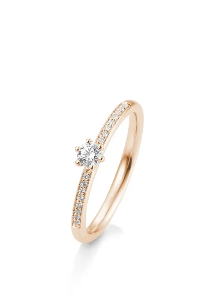 Verlobungsring Roségold