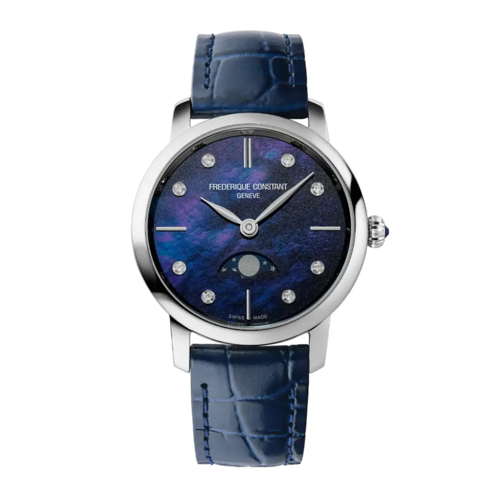 Frederique Constant Slimline Ladies Moonphase FC-206MPND1S6
