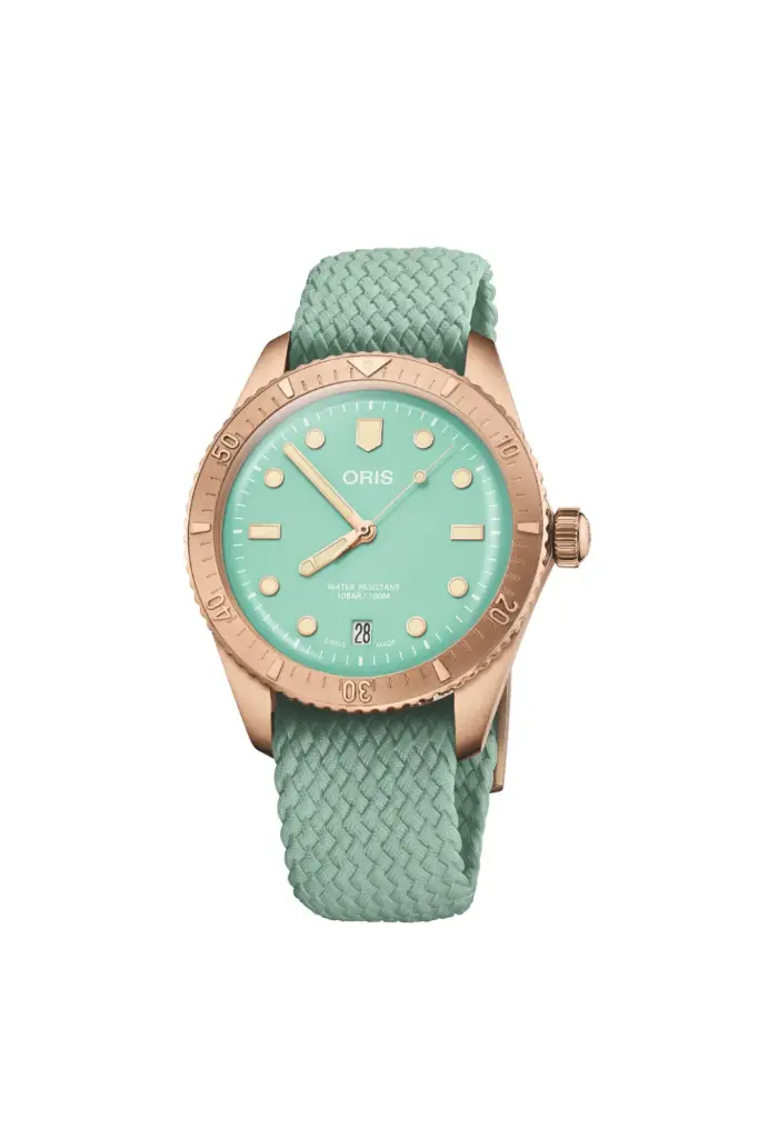 Oris Divers Sixty-Five Cotton Candy