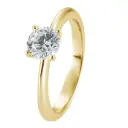 Verlobungsring Gelbgold