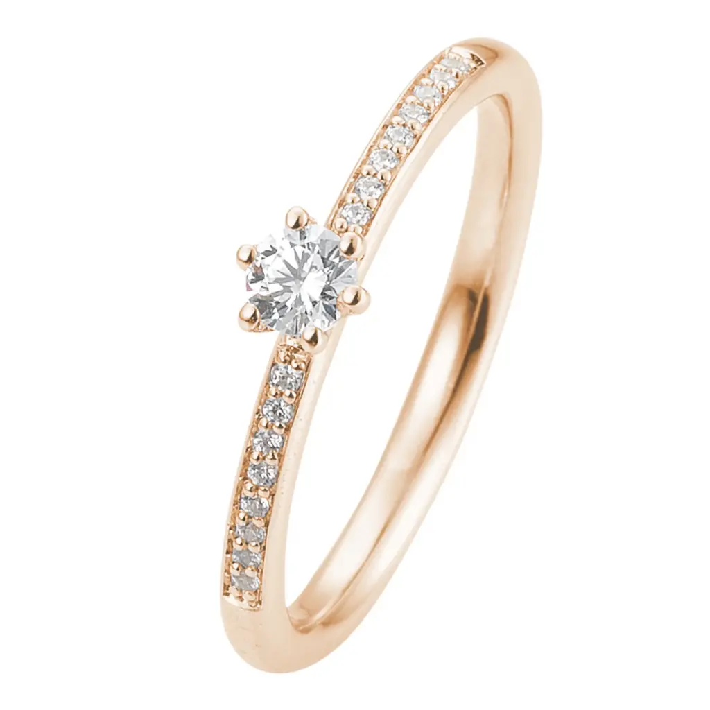 Verlobungsring Roségold