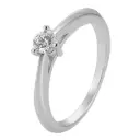 Verlobungsring Weißgold