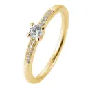 Verlobungsring Gelbgold