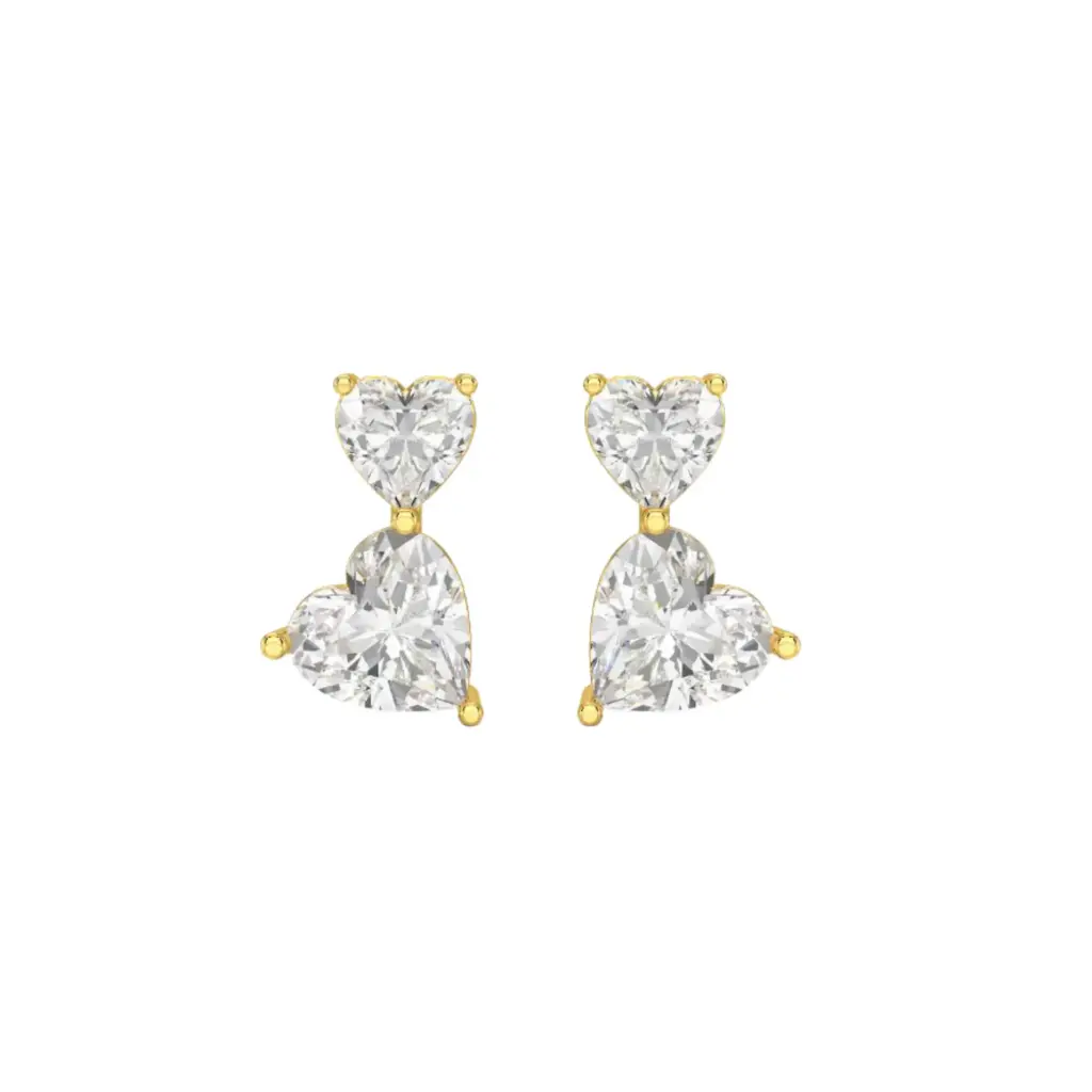 Ohrstecker labgrown Diamant