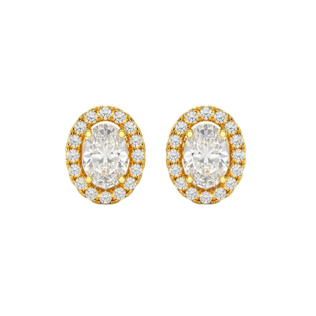 Ohrstecker labgrown Diamant