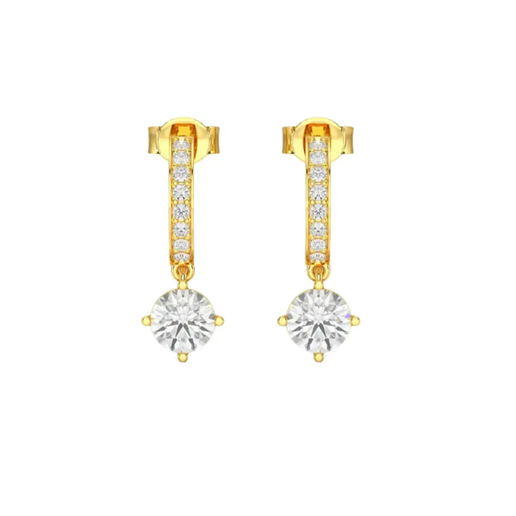 Ohrhänger labgrown Diamant