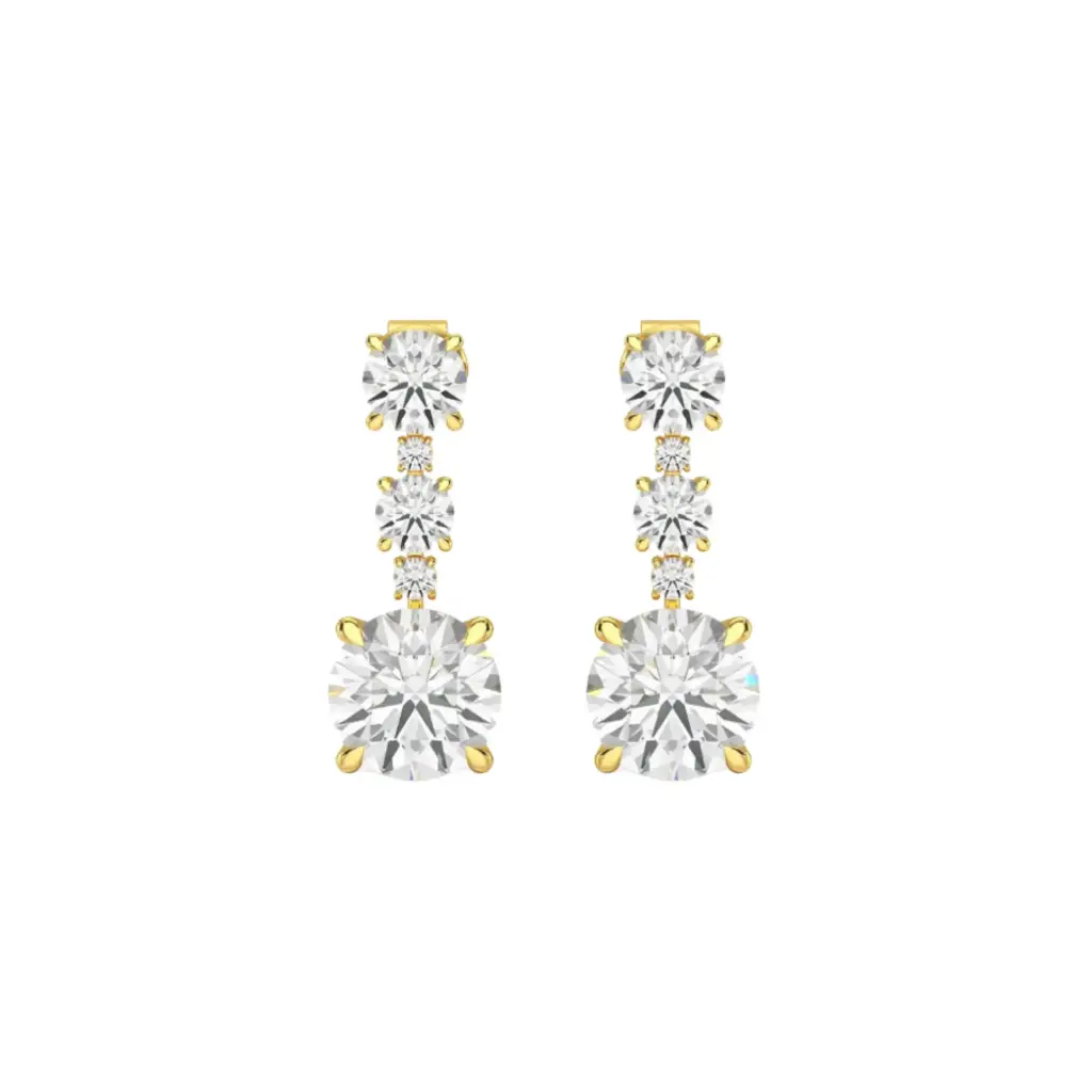 Ohrhänger labgrown Diamant