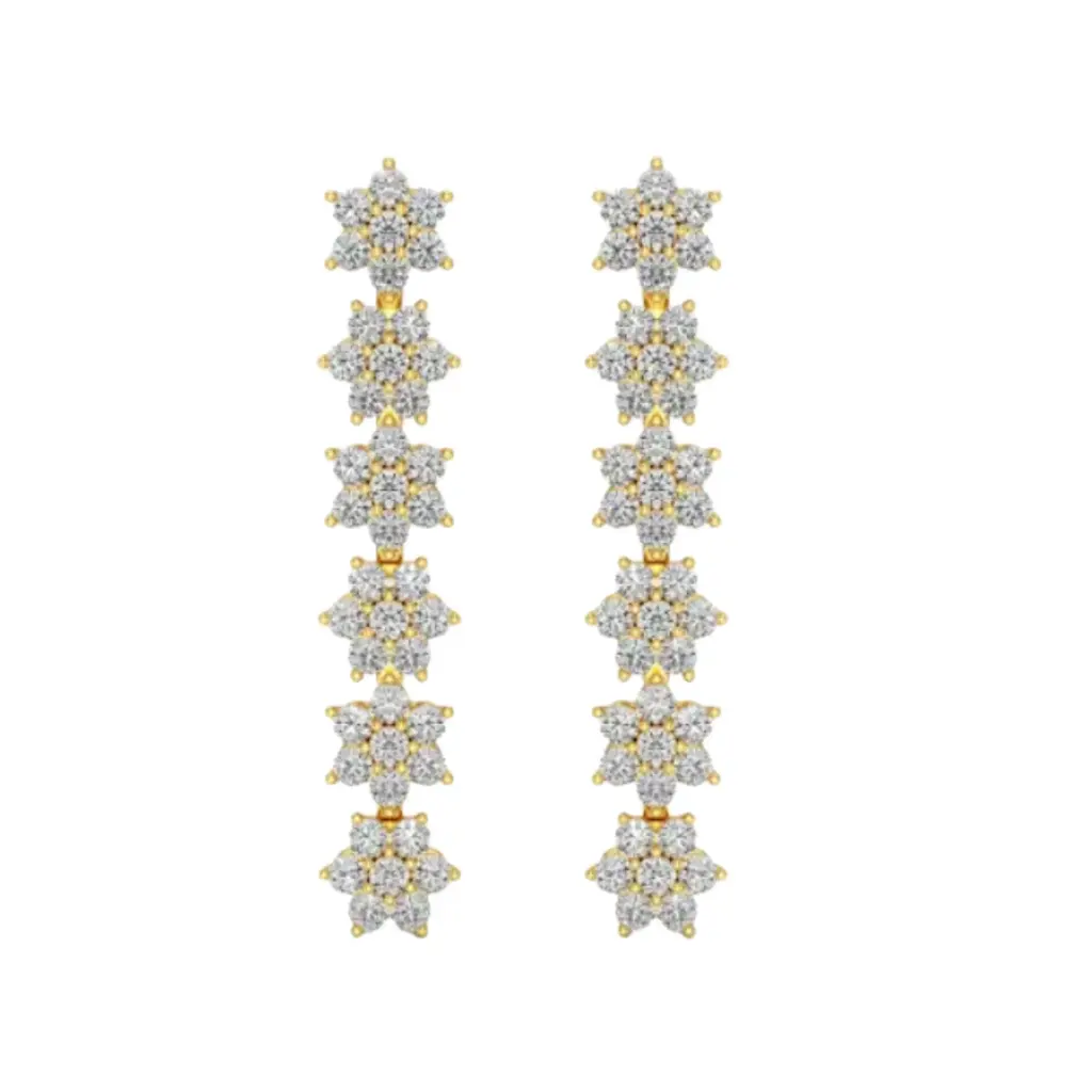 Ohrhänger labgrown Diamant
