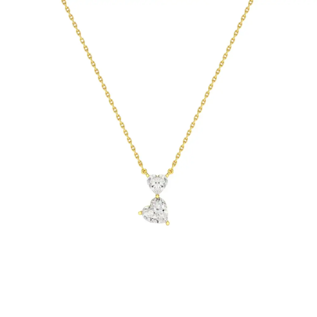 Kette mit Anhänger labgrown Diamant  