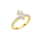 Ring labgrown Diamant