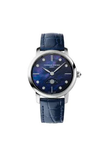 [FC-206MPND1S6] Frederique Constant Slimline Ladies Moonphase