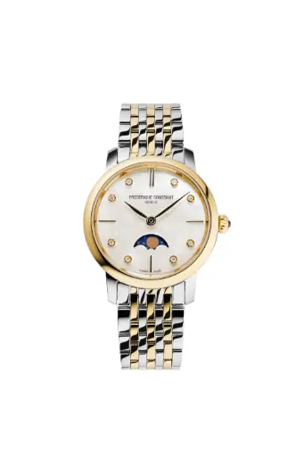 [FC-206MPWD1S3B] Frederique Constant Classics Slimline Ladies Moonphase