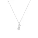 Kette mit Anhänger labgrown Diamant
