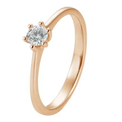 [600045] Verlobungsring Roségold 