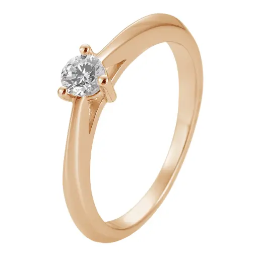 [600048] Verlobungsring Roségold