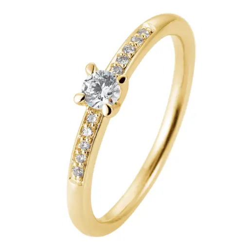 [600050] Verlobungsring Gelbgold