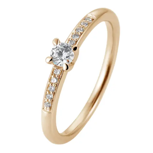 [600051] Verlobungsring Roségold