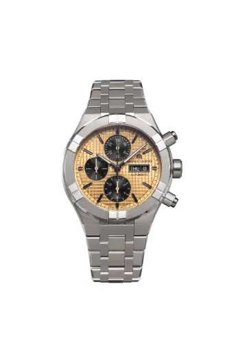 [AI6038-TT032-530-1] Maurice Lacroix Aikon Automatik Titanium Chronograph